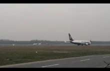 Akcja ratownicza na wrocławskim lotnisku (audio ATC)