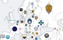Loga europejskich agencji wywiadowczych