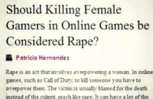 Feminazistki w akcji - zabijanie żeńskich postaci w grach to gwałt