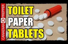 Wynalazek XXI wieku - Papier toaletowy w tabletkach