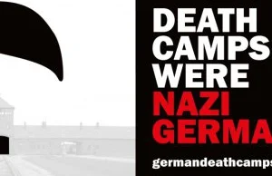 Strona z bilbordu #germandeathcamps dostępna tylko po polsku! Apel o wersję DE!