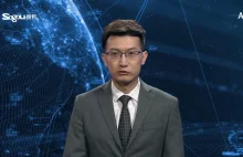Świat oszalał na punkcie chińskiego prezentera. Robot AI w wiadomościach.