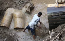 Znaleźli ogromny posąg faraona