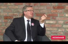 Komorowski odpowiada na wykopowe pytanie