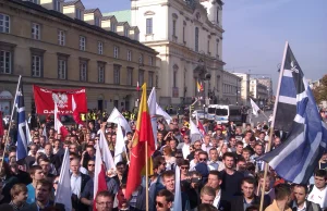 "Wolność, własność, sprawiedliwość". Marsz KNP | PolitykaWarszawska.pl