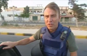 Ostrzelany reporter w Trypolisie