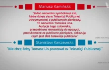 Karczewski: nie chcę, żeby takie osoby jak Tomasz Lis pracowały w TVP...