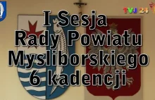 I Sesja Rady Powiatu Myśliborskiego 6 kadencji - TVJ24 NEWS