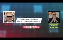 Kolejna taśma: Marcin P. rozmawia z Emilem Maratem, PR-owcem Amber Gold