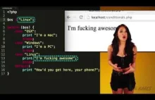 PHP Virgin - nauka programowania z ładną panią