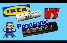 IKEA LADDA to na 99.967% to samo co Panasonic Eneloop Pro