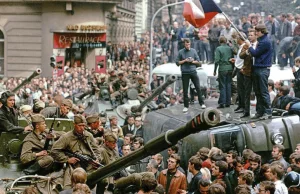 Inwazja wojsk Układu Warszawskiego na Czechosłowację na zdjęciach