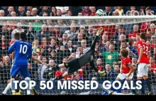 ⚽ TOP 50 MISSED GOALS ● HITS THE POST & CROSSBAR ● 2017