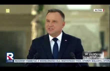 Przemówienie prezydenta Andrzeja Dudy w 80 rocznicę II Wojny Światowej.