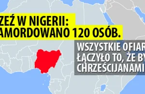 Zamordowano 120 osób. Wszystkie ofiary łączyło to, że były chrześcijanami.