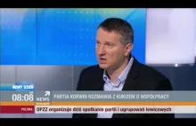 Przemysław Wipler o współpracy z Pawłem Kukizem (17.06.2015 Polsat News