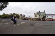Kompilacja wyścigów i groźnych sytuacji motocyklowych i na wyspie Man