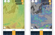 Ventusky - rozbudowana aplikacja pogodowa dla iOS