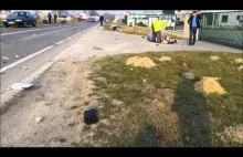Wypadek motocyklowy 25.03.2015 Sokołów