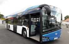 Elektryczny Solaris wozi pasażerów po Gorzowie Wielkopolskim