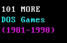 101 MORE MS DOS GAMES (1981-1998)
