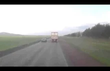 Szczęśliwy wypadek na drodze
