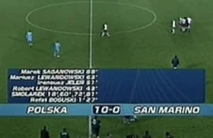 Mecz Polska vs. San Marino 10:0