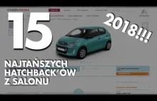 15 najtańszych hatchback'ów w polskich salonach - #114 TOP10