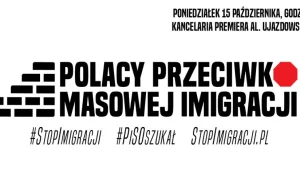 Zapraszamy na manifestację przeciw masowej imigracji 15.10. - Ruch Narodowy