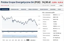 Giełdowa katastrofa „energetycznego czempiona”