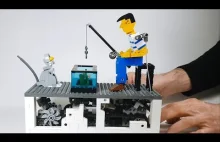 10 Niesamowitych ruchomych konstrukcji z klocków LEGO