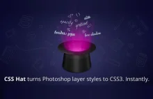 CSS Hat - Kopiuj kod CSS3 bezpośrednio z Photoshopa