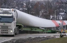 Gigantyczny transport na kołach