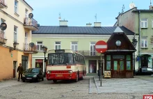 Najstarszy kiosk Ruchu z roku ok. 1900.