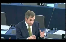Nigel Farage: Sztucznie utrzymywane Euro wkrótce upadnie