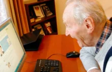 Pierwsze kroki dziadka (92 lata) w internecie