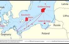 Niemcy i Rosjanie zatopili w Bałtyku 50 tys. ton broni chemicznej. Blisko brzegu