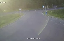 Koszmarny wypadek motocyklisty