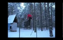 Rosyjski akrobata prezentuje ciekawą sztuczkę