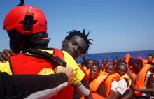 Ponad sześć tysięcy migrantów "uratowano" w jeden dzień u wybrzeży Libii