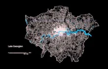 Rozwój sieci drogowej Londynu w ciągu 2000 lat