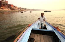 Swięty Ganges w Varanasi