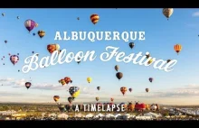 Świetny timelapse: Albuquerque Balloon Fiesta