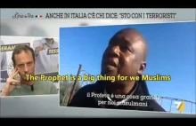 Włochy: Wywiad z imigrantami na temat ataków terrorystycznych w Paryżu.