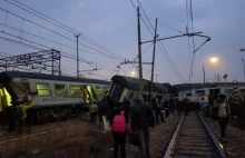Włochy: Katastrofa kolejowa koło Mediolanu