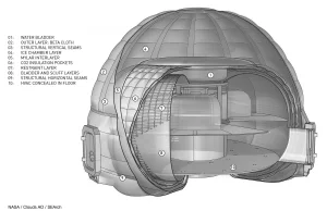 NASA prezentuje projekt lodowego habitatu marsjańskiego