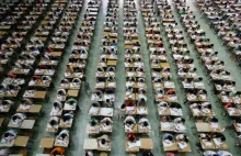 Spektakularne zdjęcia z egzaminów wstępnych na uniwersytet w Chinach.[Eng]