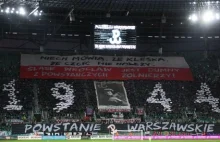 UEFA zabroniła kibicom Śląska Wrocław zaprezentować patriotycznej oprawy