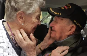 Weteran wojenny odnalazł ukochaną po 75 latach.