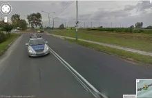 Google Street View, radiowóz i...